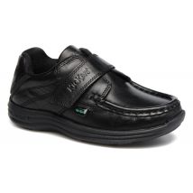 Kickers REASAN STRAP LTHR - Velcro shoes Kids, Black