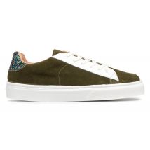 Made by SARENZA Bombay Babes Baskets #1 - Trainers Women, Green