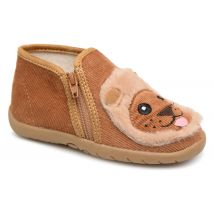 Little Mary LionZip - Slippers Kids, Brown