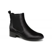 ONLY onlBRIGHT VELVET PU BOOTIE - Ankle boots Women, Black