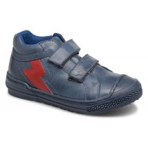 I Love Shoes Solibam Leather - Trainers Kids, Blue