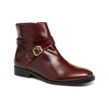 COSMOPARIS EZEMI - Ankle boots Women, Burgundy