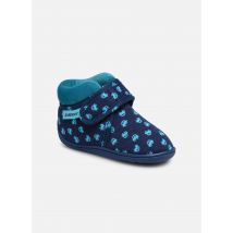 Isotoner Botillon Velcro Jersey - Slippers Kids, Blue