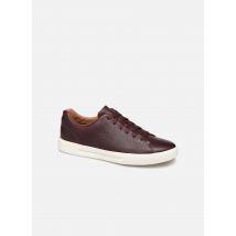 Clarks Unstructured UN COSTA LACE - Trainers Men, Burgundy