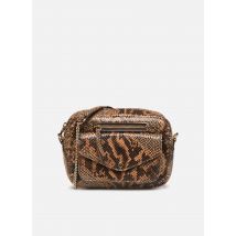 Petite mendigote Sac Jerry foil embossed python - Handbags Unisex, Brown