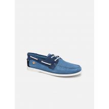 Faguo Boat Shoes Larch Suede - Lace-up shoes Men, Blue