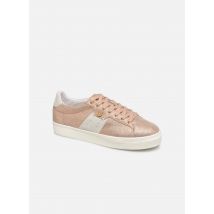 Faguo Tennis Hosta Leather Suede W - Trainers Women, Bronze and Gold