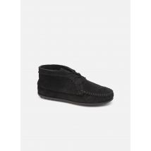 Minnetonka Suede Ankle Boot - Ankle boots Women, Black