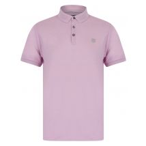 Polo Shirts Trebeck 2 Cotton Rich Woven Polo Shirt in Fair Orchid - Kensington Eastside / M - Tokyo Laundry