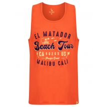 Vests El Matador Motif Print Cotton Vest Top in Hot Coral - South Shore / XL - Tokyo Laundry