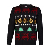 Jumpers Merry Xmas Jolly Dark Navy Jumper / S - Tokyo Laundry