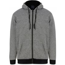 Hoodies / Sweatshirts Prescott Chunky Zip Through Hoodie With Borg Lining In Light Grey / S - Tokyo Laundry