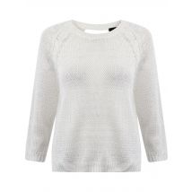 Amara Reya Verbena knit jumper in Optic White / 16 - Tokyo Laundry