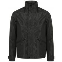 Coats / Jackets Ashlar Ripstop Windbreaker Jacket with Concealed Hood in Black - Dissident / S - Tokyo Laundry