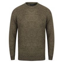 Jumpers Mel Crew Neck Knitted Jumper in Charcoal Marl / Sable - Kensington Eastside / XL - Tokyo Laundry