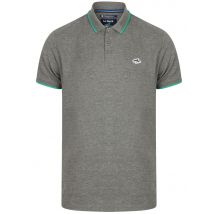 Polo Shirts Hoadly 2 Polo Shirt In Mid Grey Marl - Le Shark / S - Tokyo Laundry