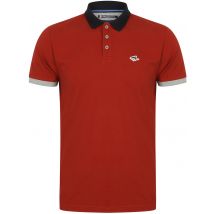 Polo Shirts Langstone Cotton Pique Polo Shirt In Red - Le Shark / S - Tokyo Laundry