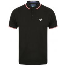 Polo Shirts Lawless Cotton Pique Polo Shirt In Black - Le Shark / S - Tokyo Laundry