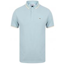 Polo Shirts Milligan Cotton Pique Polo Shirt In Angel Falls Blue - Le Shark / S - Tokyo Laundry