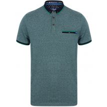 Polo Shirts Windsor Jacquard Jersey Polo Shirt In Jungle Green - Le Shark / S - Tokyo Laundry