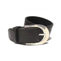 Accessory Mens Monty Leather Belt in Black / XXL (44" - 49") - Tokyo Laundry
