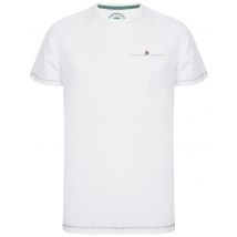 T-Shirts Coco Cotton Jersey Slub T-Shirt with Pocket In Optic White - South Shore / S - Tokyo Laundry