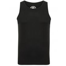 Vests Mace Cotton Ribbed Vest Top In Black - South Shore / XL - Tokyo Laundry