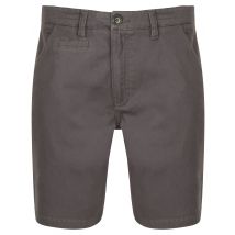 Shorts Scotch Cotton Twill Chino Shorts with Stretch In Dark Grey - South Shore / L - Tokyo Laundry