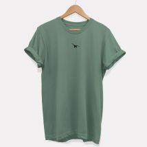 Tiny Embroidered Dino T-Shirt (Unisex)