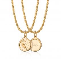 Gold Plated Manifest Magic Necklace