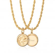 Gold Plated Manifest Trust Necklace