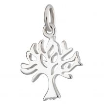 Silver Tree Charm