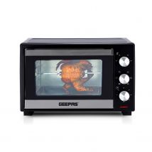25L Electric Mini Oven Cooker With Grill and Rotisserie