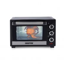 19L Countertop Electric Mini Oven Cooker With Rotisserie