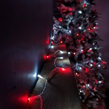 Premier Deluxe Light Set - 16m Multi Action 200 Red & White LED SUPABRIGHTS