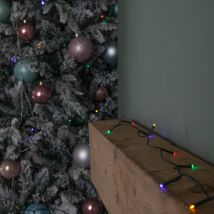 5m Battery Operated Multi-Action Christmas String Lights with 50 Multi-Coloured LEDs