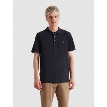 Blanes Organic Cotton Polo Shirt In True Navy