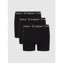 Farah Saginaw 3 Pack Boxers In Black