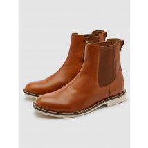 Farah Mansfield Chelsea Boot In Brown