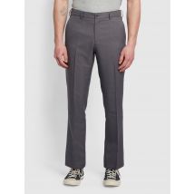 Farah Roachman Flexi Waist Trousers In Grey
