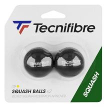 Tecnifibre Squash Balls Yellow Dot - Pack of 2