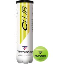 Tecnifibre Club Tennis Balls - Tube of 4