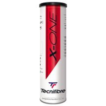 Tecnifibre X-One Tennis Balls - Tube of 4