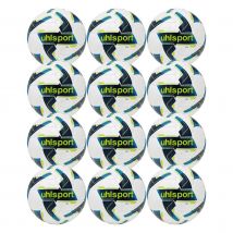 Uhlsport Team Training Football Size 4 Pack of 12 - White