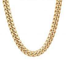 Łańcuch Miami Cuban Link 12mm Złoto