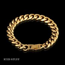 Bransoletka Miami Cuban Link 10mm Złoto