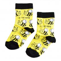 Save the Bees Bamboo Socks for Kids | UK Kids 9-12 | Age 6-8 yrs