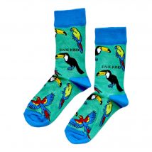 Save the Toucans Bamboo Socks | UK Adult 4-7