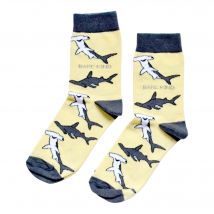 Save the Sharks Bamboo Socks | UK Adult 7-11