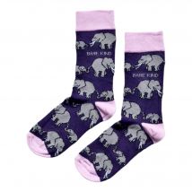 Save the Elephants Bamboo Socks | UK Adult 4-7